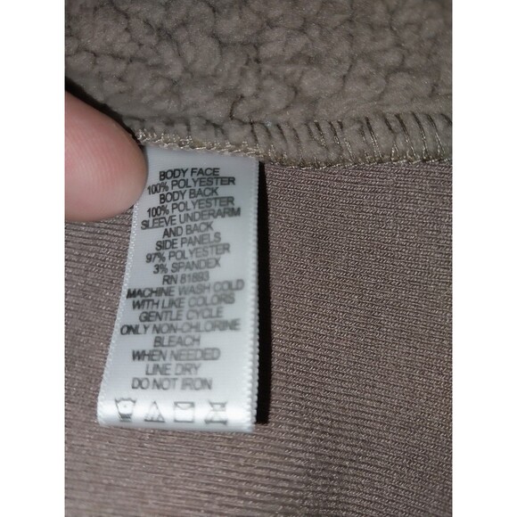 H by Halston Faux Suede Asymmetrical Moto Jacket  Sz 22W - Picture 6 of 6